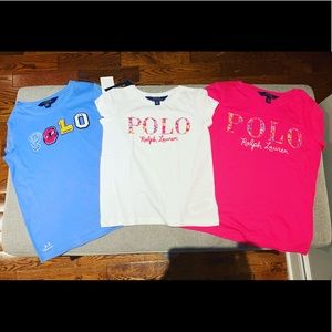 Ralph Lauren girl’s tees